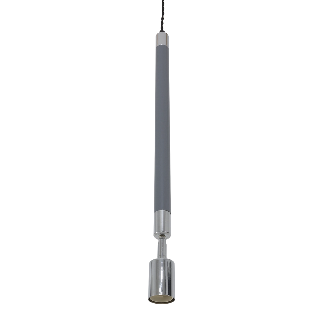 LAMP COLG BASTON SILVER/GRIS E27 - Image 2