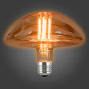 FOCO FIL LED 4.5W WW E27 OVNI AMBAR