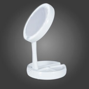 LAMP MESA C/ESPEJO DOBLE ARILLO 5W CW