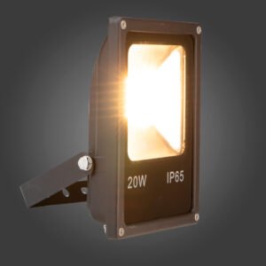FLOOD SLIM BK 20W-B.C. LED SMD