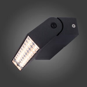 LUMINARIA RECT P/RIEL BK 10W CW PLEG 24°