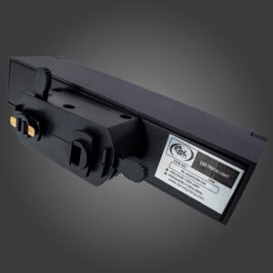 LUMINARIA RECT P/RIEL BK 10W CW PLEG 24°